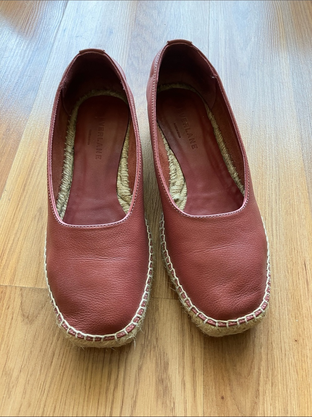 EVERLANE Women's wedge Espadrille Slip-On